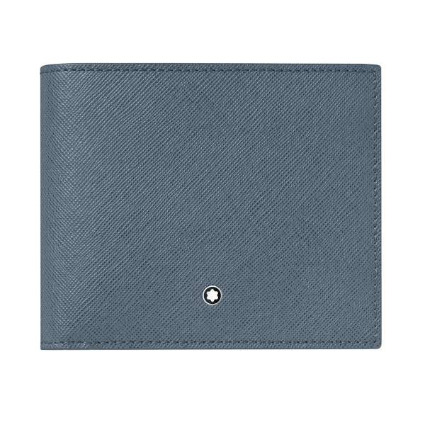 Brieftasche 8 Kk jeansblau/schwarz