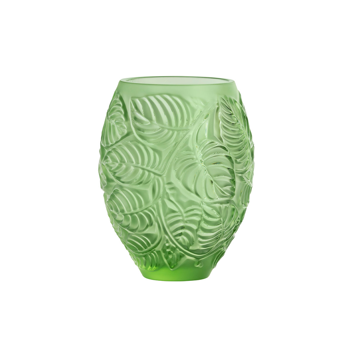 Lalique | Vase 16.5 cm green |FRANZEN.de/en/