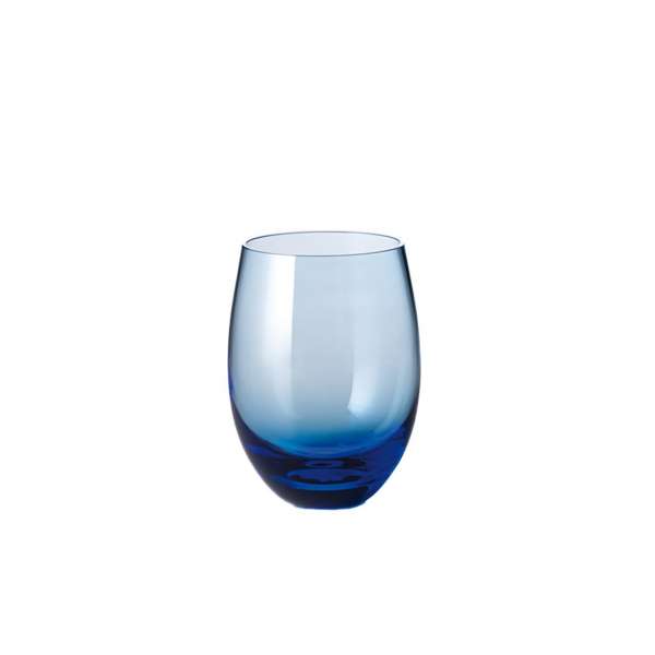 Glas 0,25 l azurblau