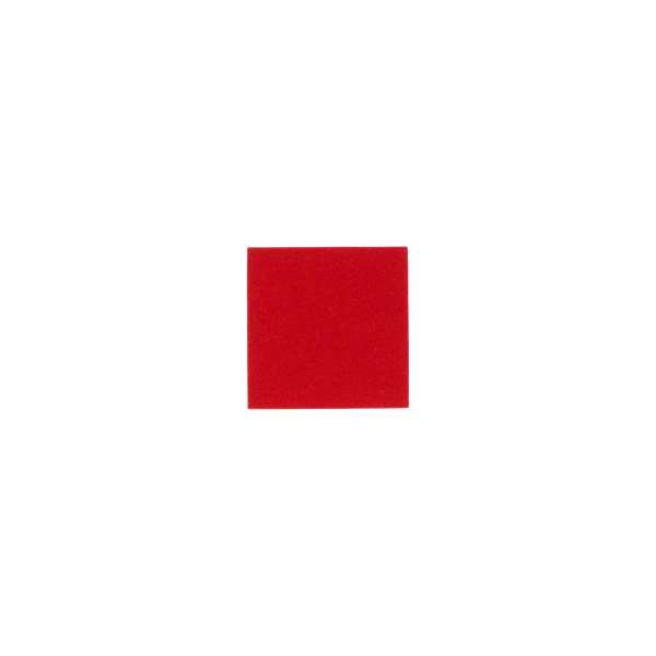 Untersetzer quadratisch 9x9 cm rot 11