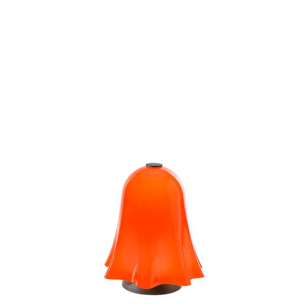 Tischlampe 16 cm orange/milchweiß