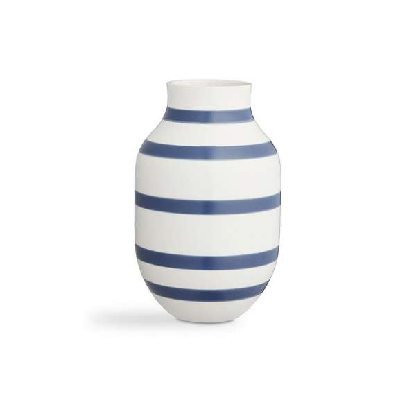 Vase 30,5 cm blau