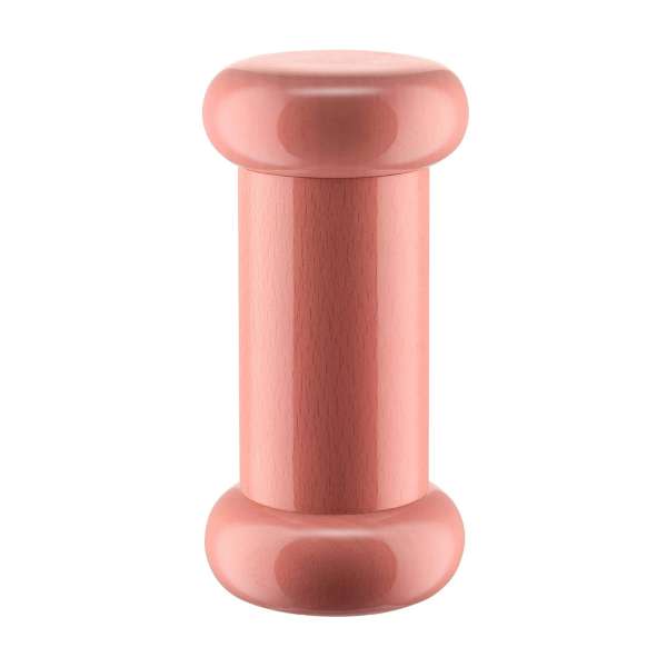 Salz-/Pfeffer-/Gewürzmühle 15 cm Buchenholz/Keramik pink