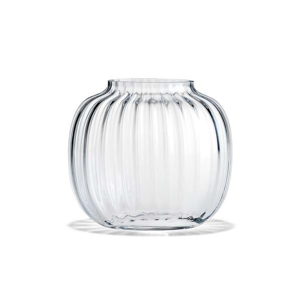 Vase oval 17,5 cm klar